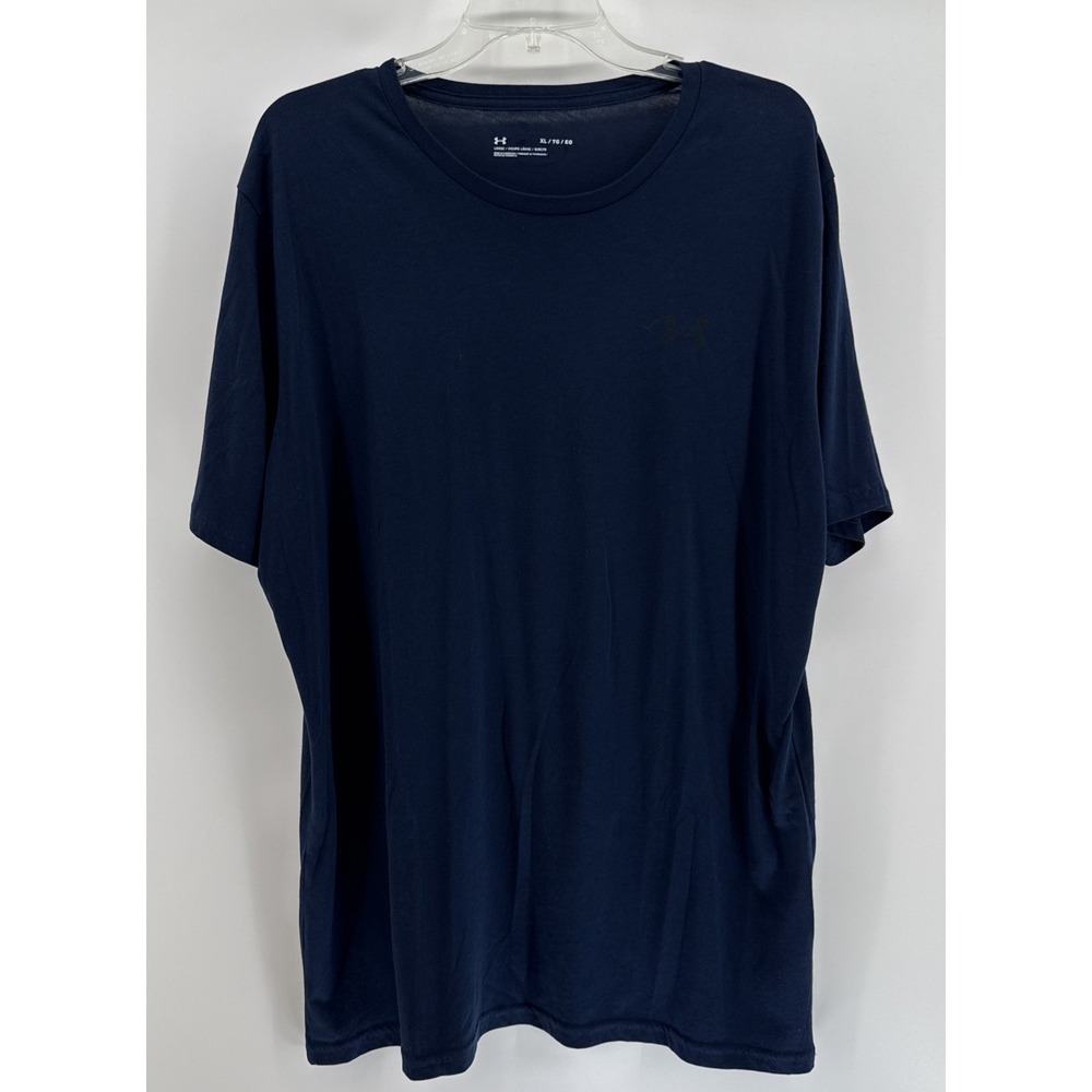 Under Armour Shirt Adult XL Navy Blue Lightweight Mens